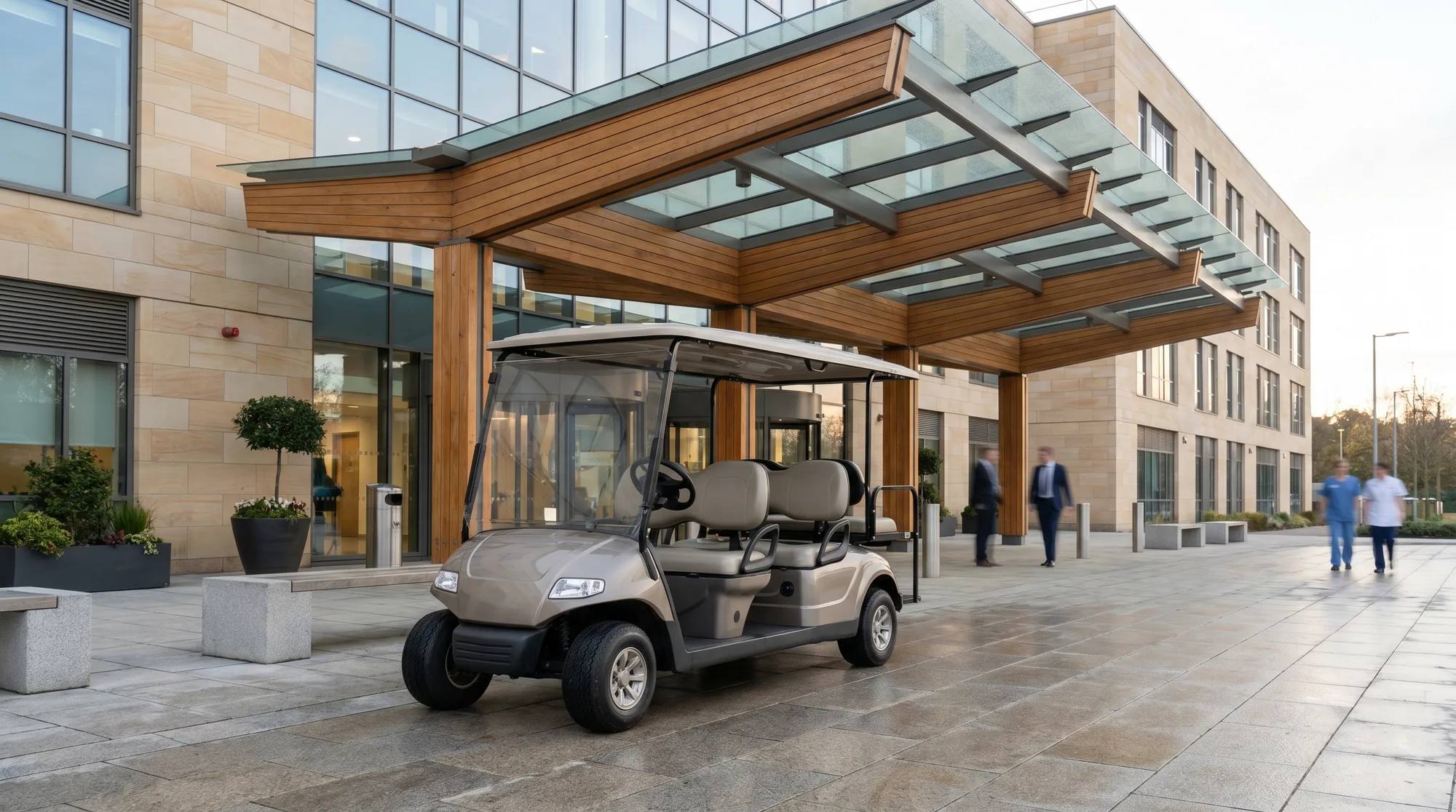 Electric buggies for hospitals and healthcare sites