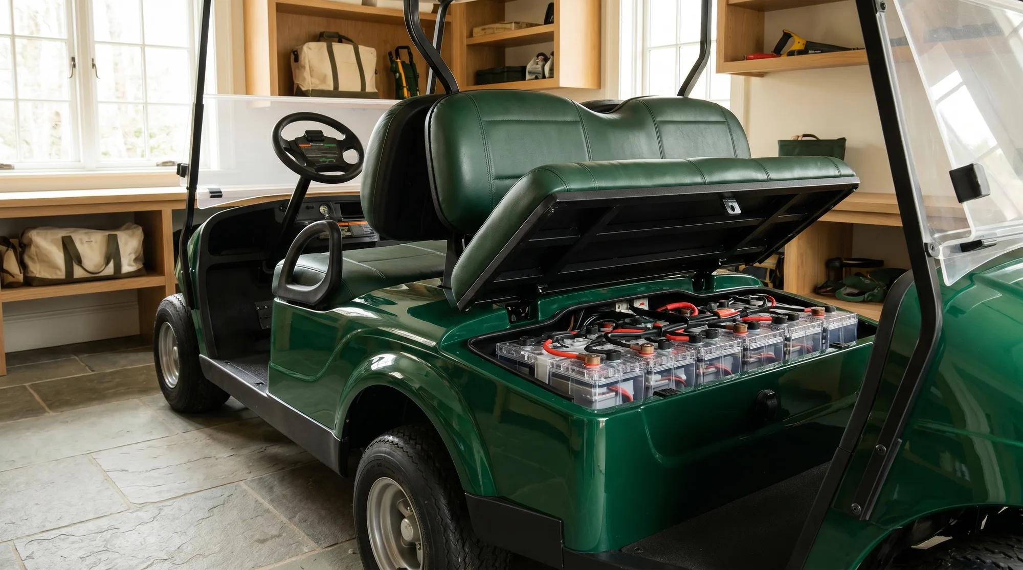 How long do golf buggy batteries last?