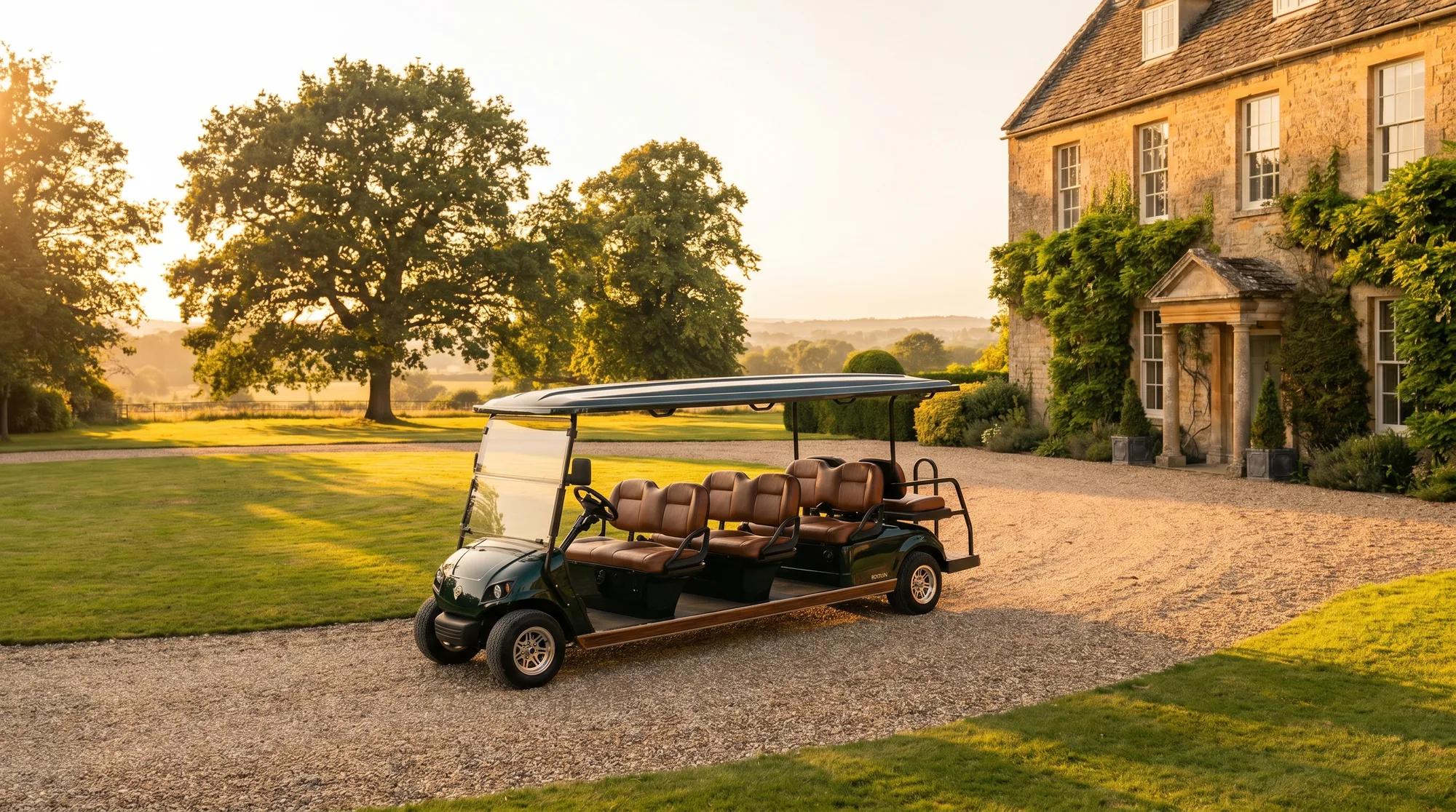 Private estate buggy: electric vehicles for country homes