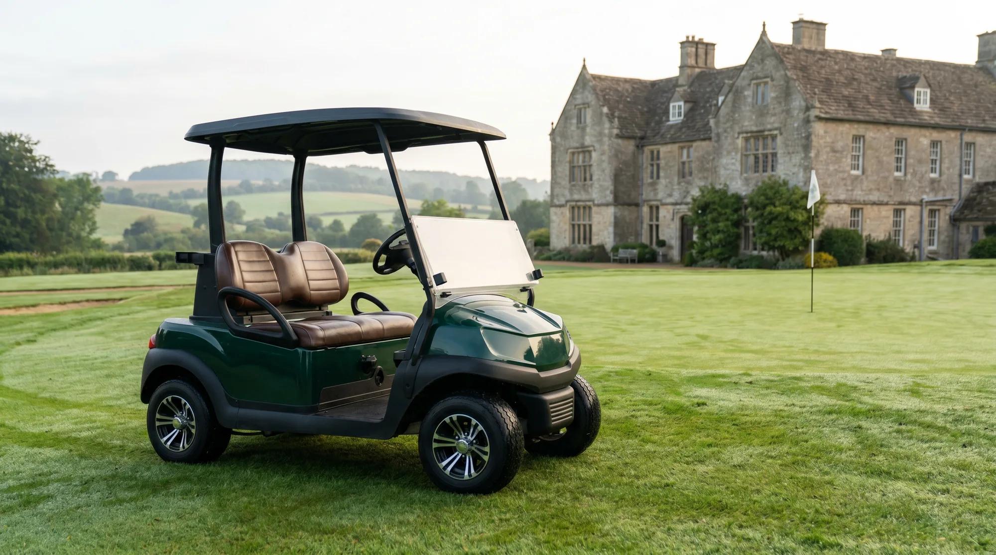 What is the difference between a golf buggy and a golf cart?