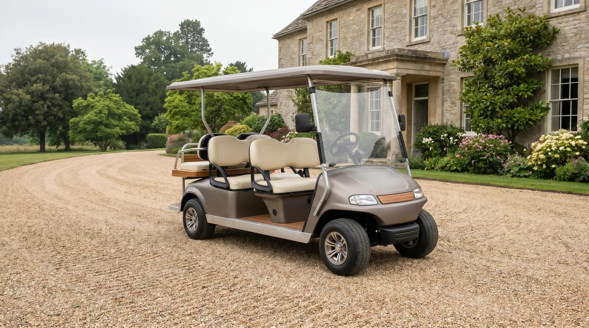 How much does an electric golf buggy cost in the UK?
