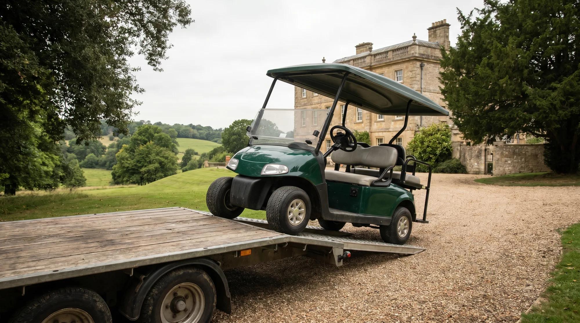 How much does a golf buggy weigh?