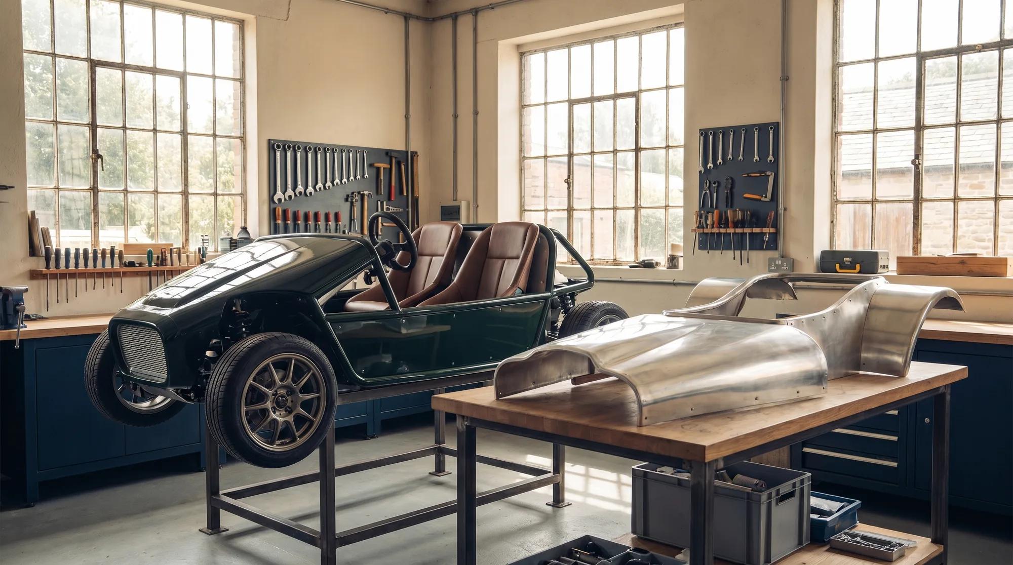 How a bespoke electric buggy is made, step by step