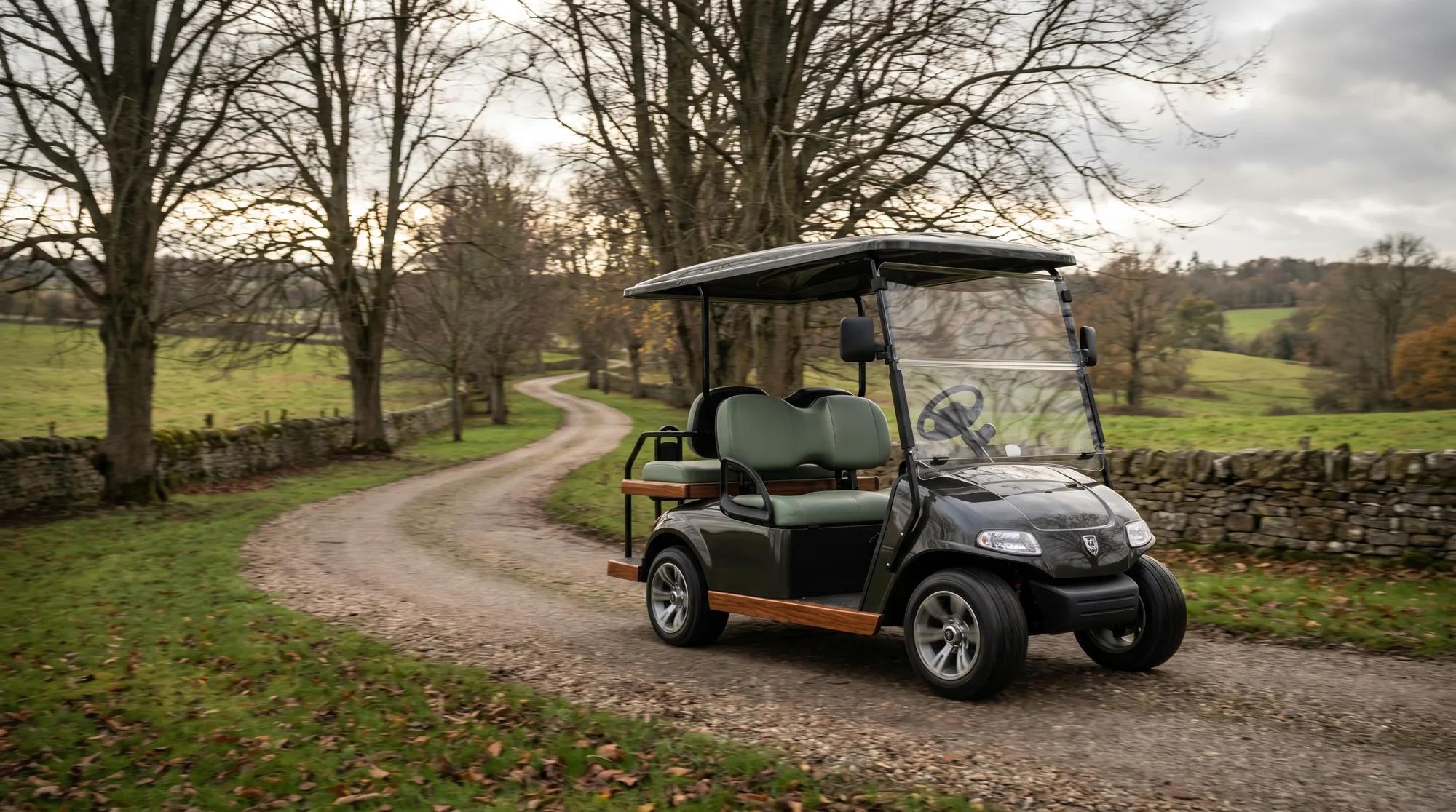 How fast does a golf buggy go?