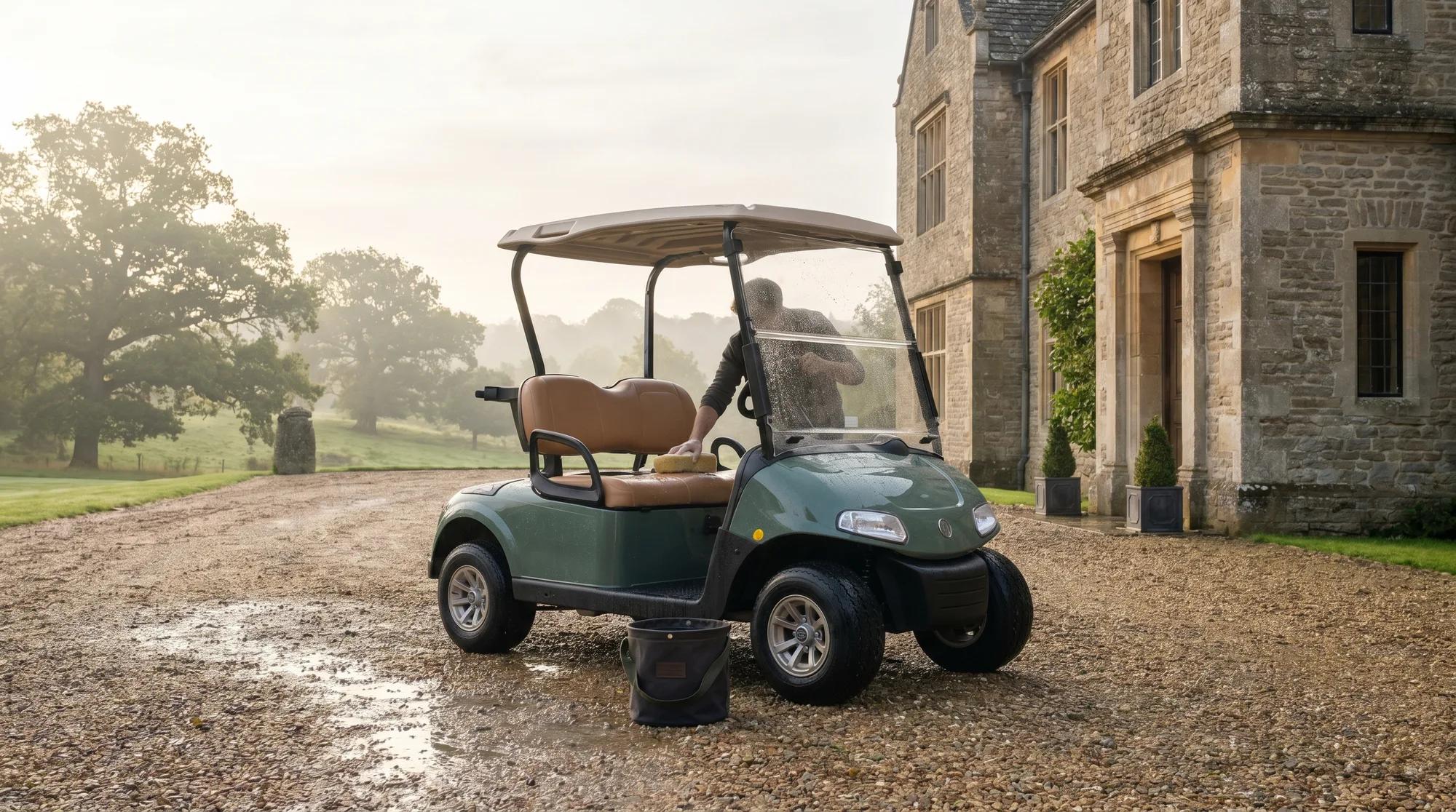 Electric golf buggy maintenance checklist