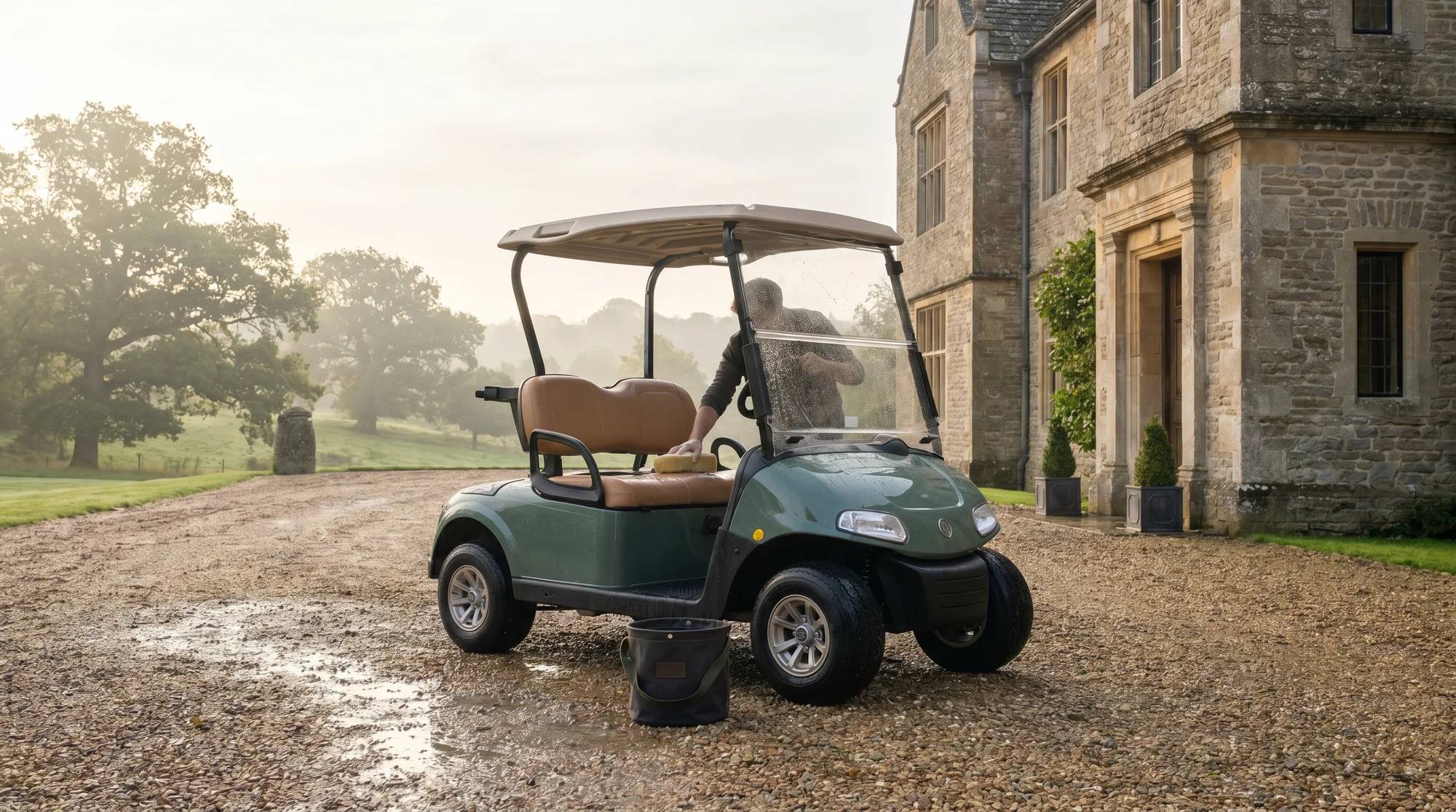 Electric golf buggy maintenance checklist