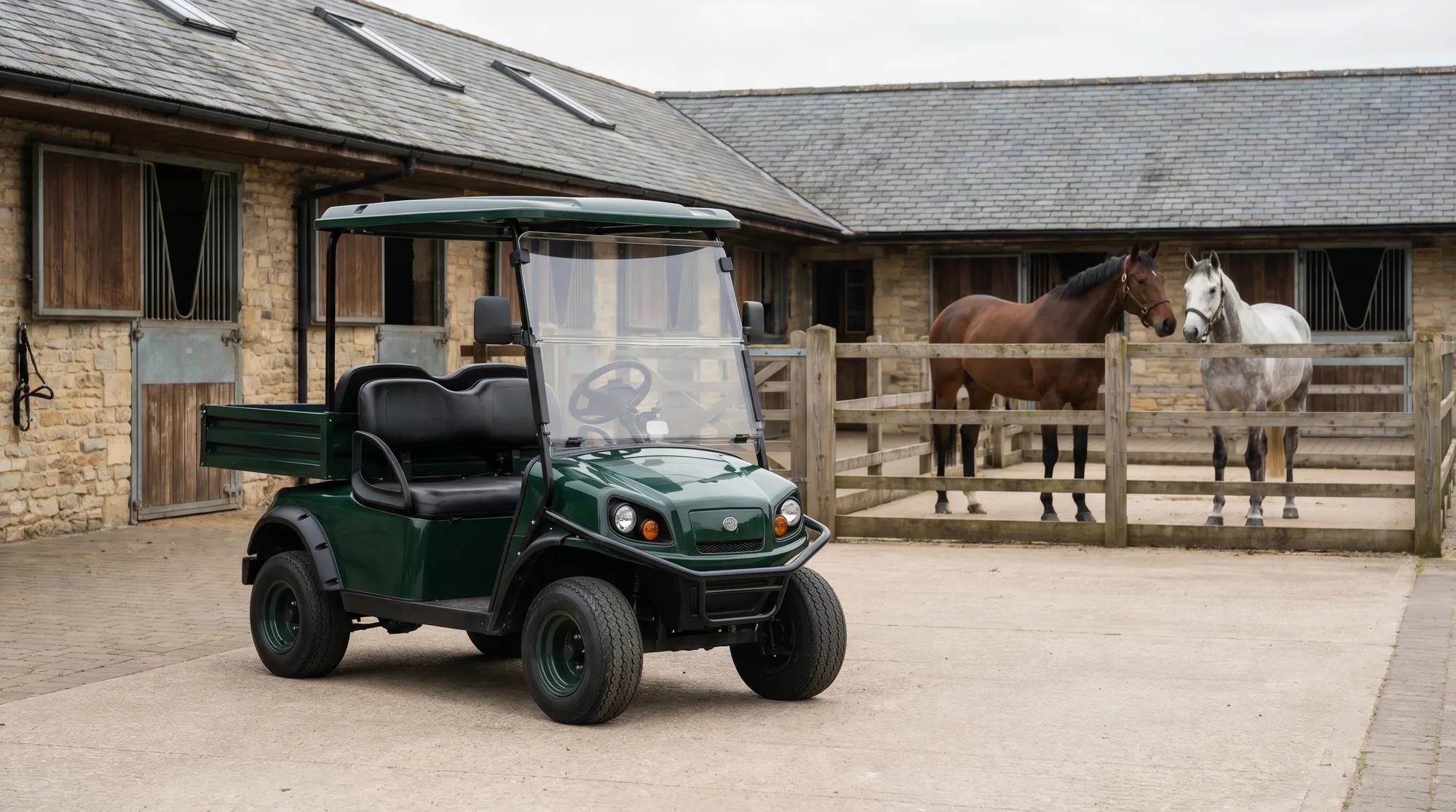 Electric buggies for equestrian and polo estates