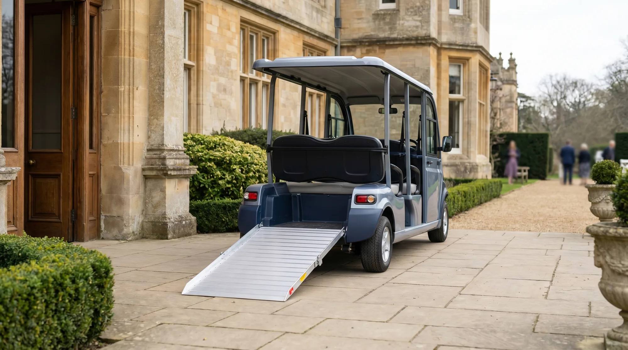 Accessible and wheelchair-friendly electric buggies