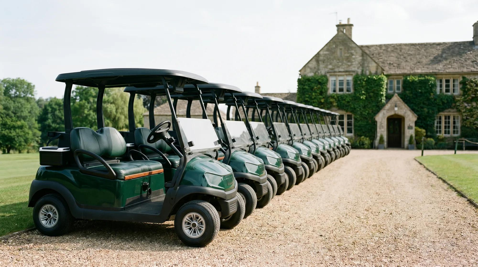 Custom fleet branding for electric and golf buggies