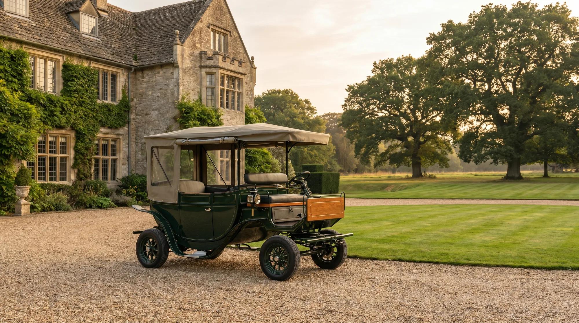 Electric buggies for museums, heritage sites and historic estates