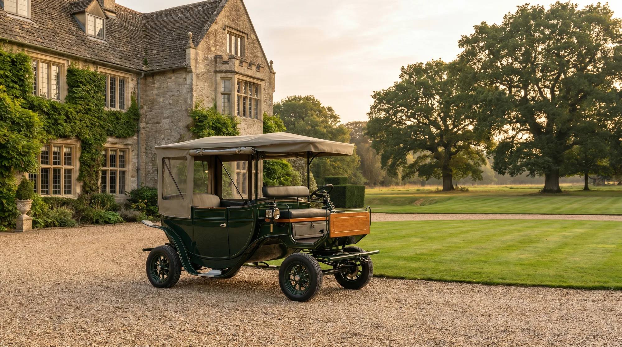 Electric buggies for museums, heritage sites and historic estates