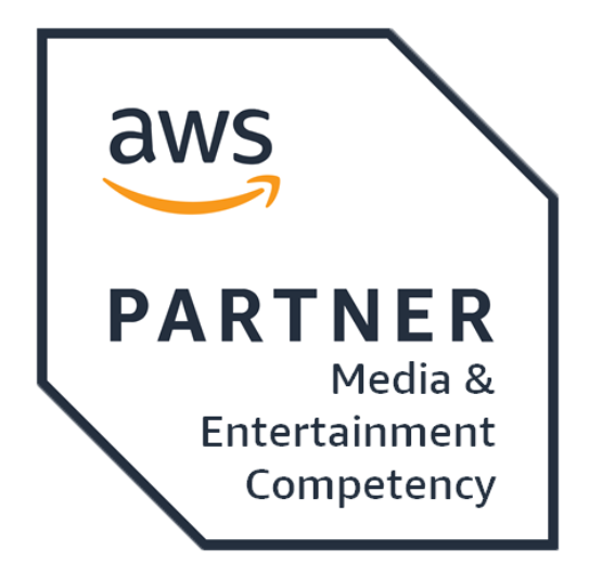 AWS Partner Media & Entertainment Competency badge