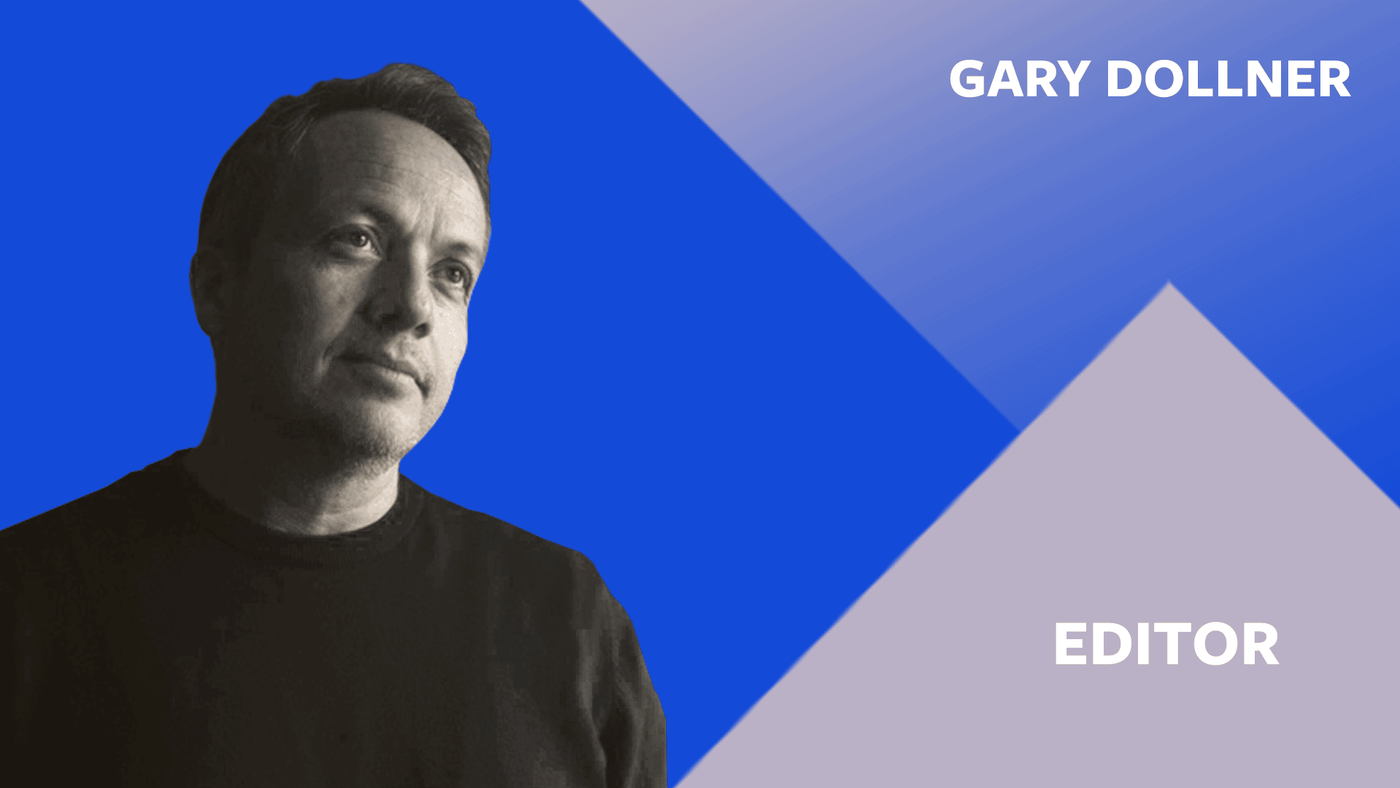 Podcast guest Gary Dollner, editor