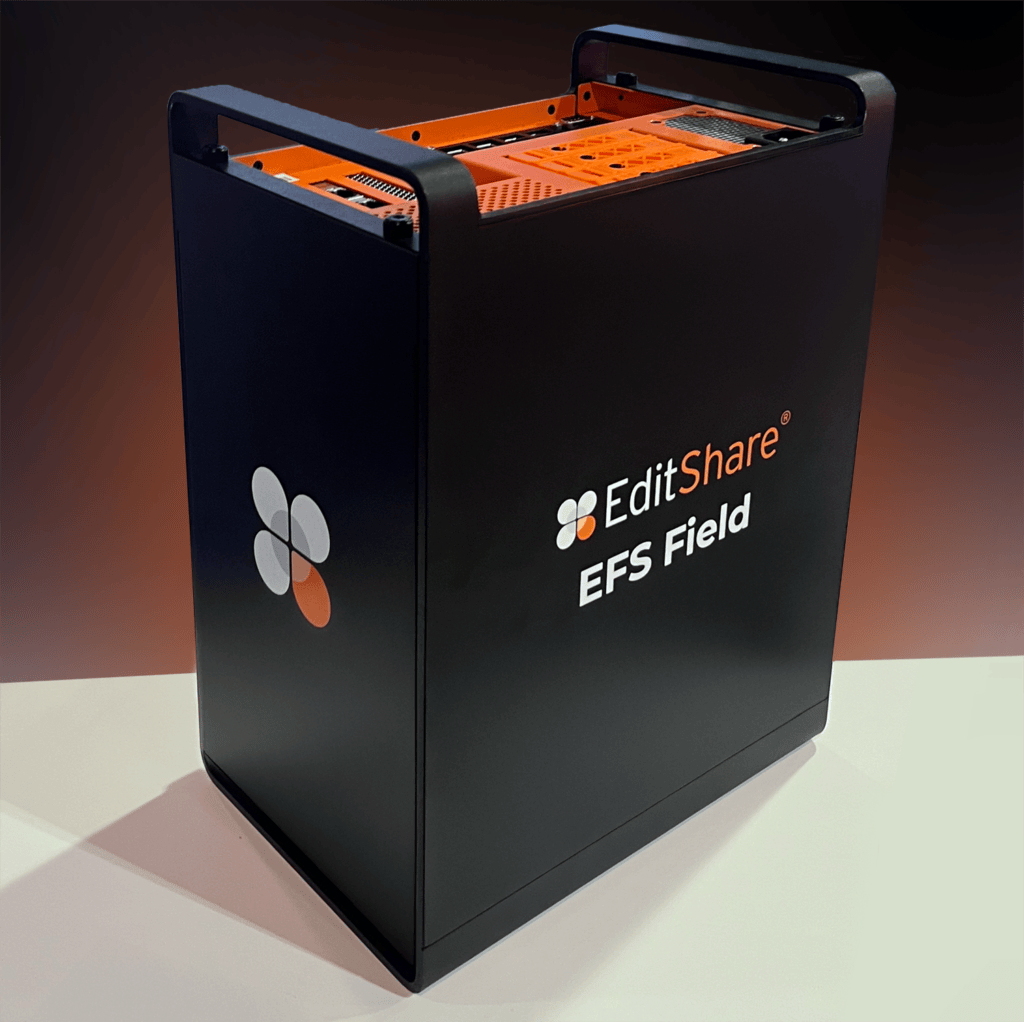 EditShare EFS Field portable NVMe storage unit