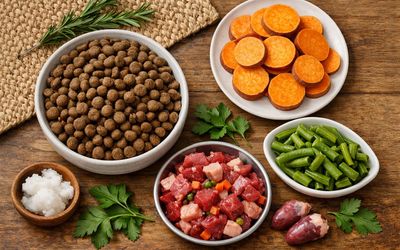 Gluten-free food for dogs and cats