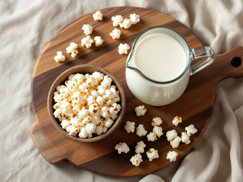 Illustrazione generata con AI: Parmalat vs Granarolo: Latte per Popcorn - ingredienti