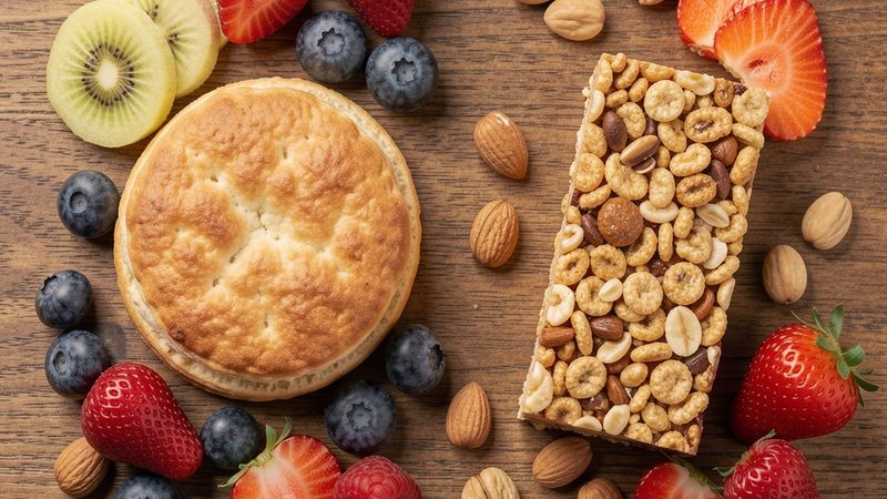 Visual representation of fresh ingredients related to Comparison Between BelVita and Pepperidge Farm: Which Snack is Health…. (AI-generated image)