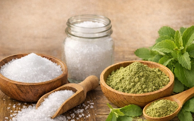 Erythritol vs Stevia: nutritional values