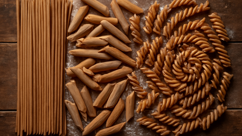 Illustrazione generata con AI: Barilla vs Garofalo: Pasta Integrale, Cottura e Consistenza - cover
