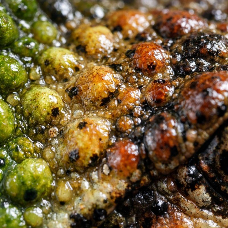 Macro close-up comparing the texture of Rana and Buitoni.
