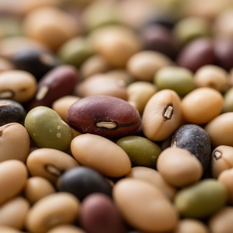 Close-up detail showing the texture of Canned Legumes.