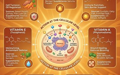 Vitamin Supplements for Skin