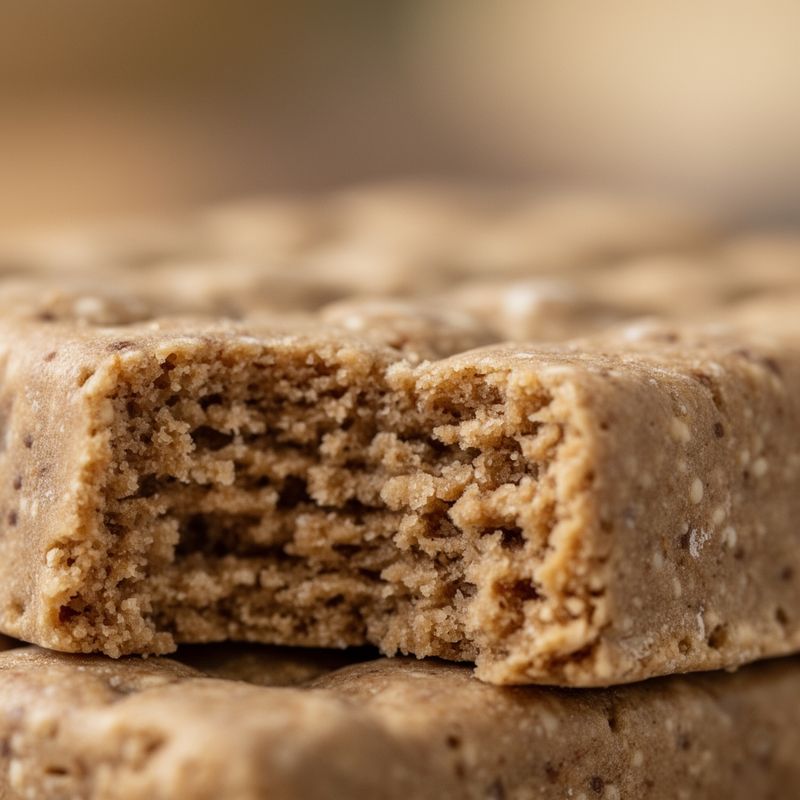 Close-up detail showing the texture of Healthy Protein Bars.