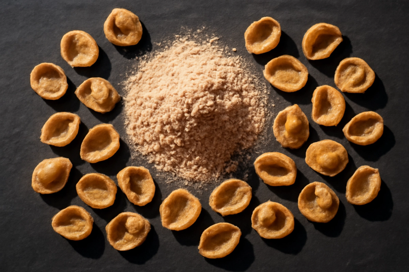Illustrazione generata con AI: Barilla vs Rummo: Pasta Integrale, Valori Nutrizionali e Sapore - ingredienti