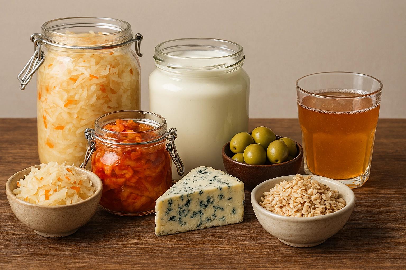 Fermented diet for mental health: probiotics & prebiotics