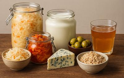 Fermented diet for mental health: probiotics & prebiotics