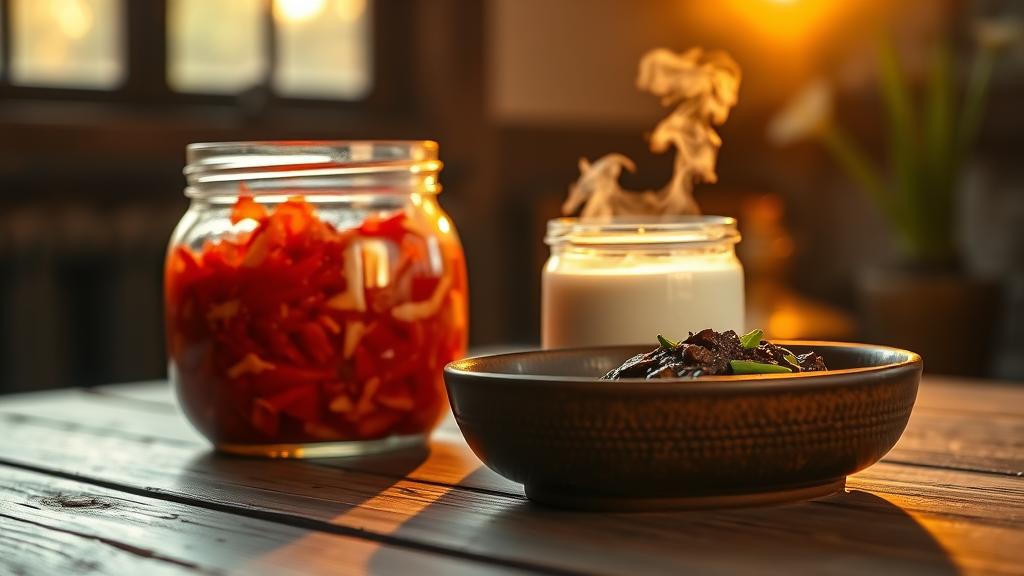 Fermented foods: kimchi, kefir, miso & gut microbiome