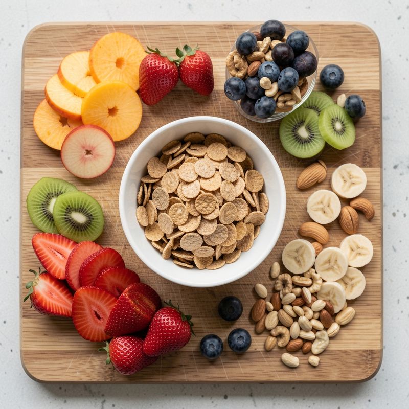 Fresh ingredients arranged on a neutral surface. (AI-generated image)