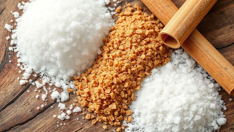 A beautiful selection of ingredients for The Effects of Sugar Consumption on Cardiovascular Health.