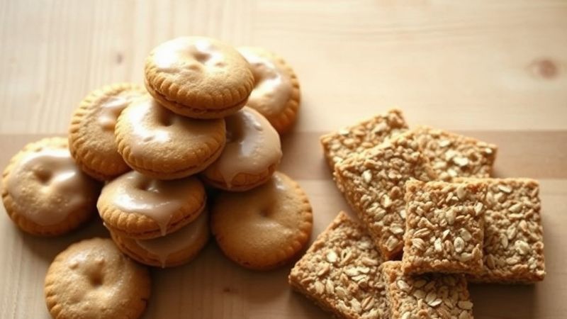 Fresh ingredients for comparing BelVita and Nature Valley.