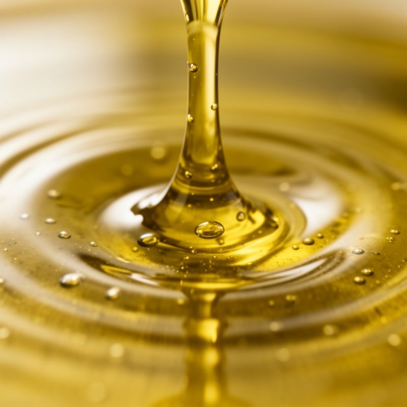 Dettaglio macro che mostra la texture di Olio extravergine d'oliva nella dieta mediterranea.