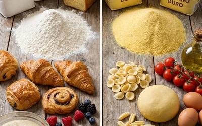 Soft Wheat Flour vs Durum Wheat Flour