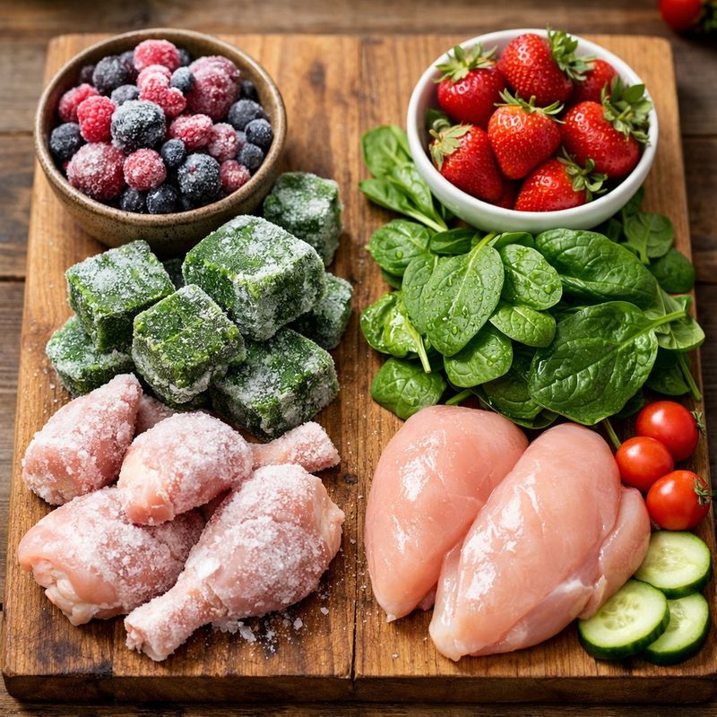 Ingredienti per Cibi Congelati e Freschi.