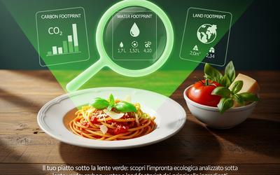Il tuo piatto sotto la lente verde: scopri l’impronta ecologica