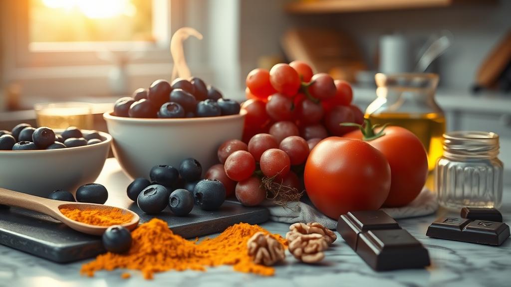 Polyphenol‑rich foods: anti‑inflammatory & anti‑aging benefits