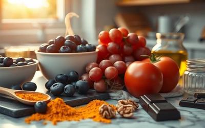 Polyphenol‑rich foods: anti‑inflammatory & anti‑aging benefits