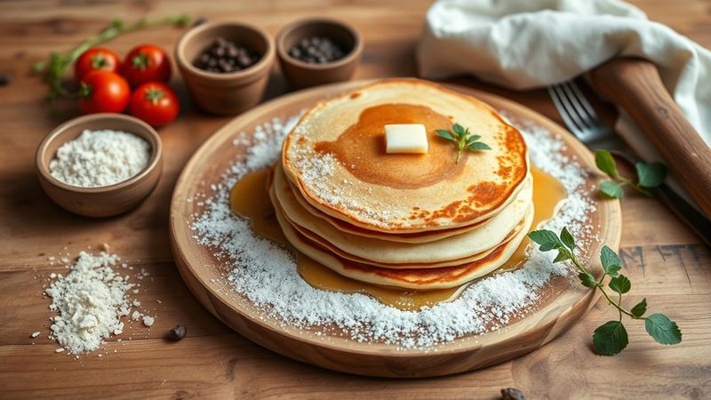 Selezione di ingredienti per Pancake Mix Proteici.