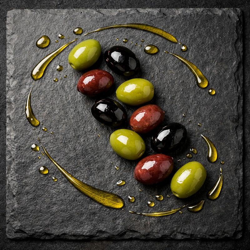 Fresh ingredients for preparing Avocado Oil and Olive Oil.