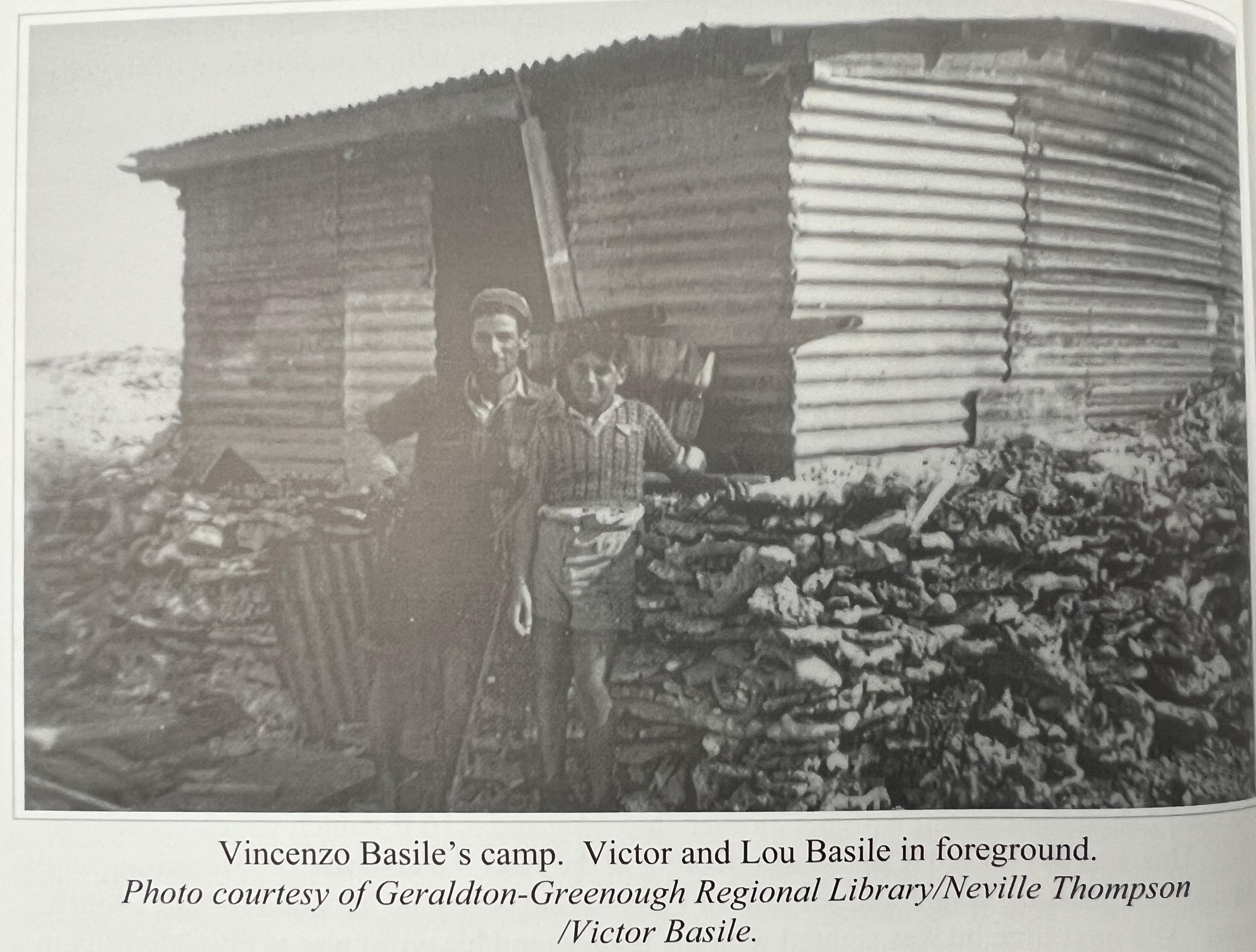 Basile Camp with Victor and Lou