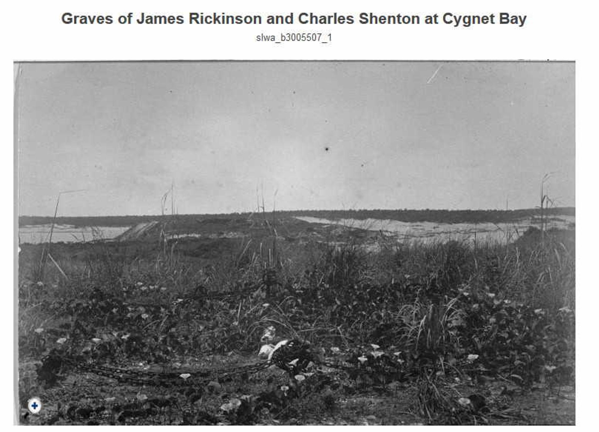 Graves at Cygnet Bay