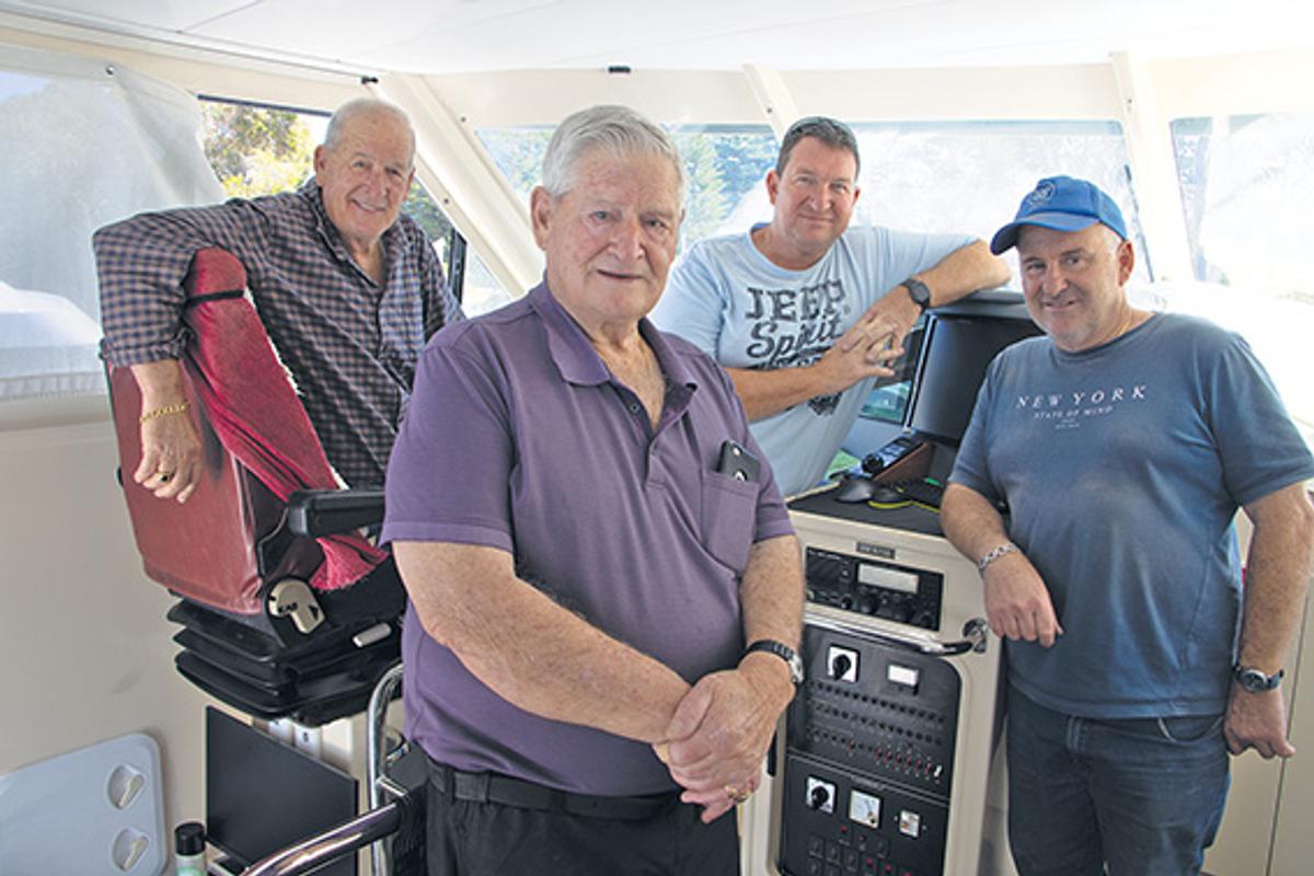 Sam, John, Joe and Joe De Ceglie