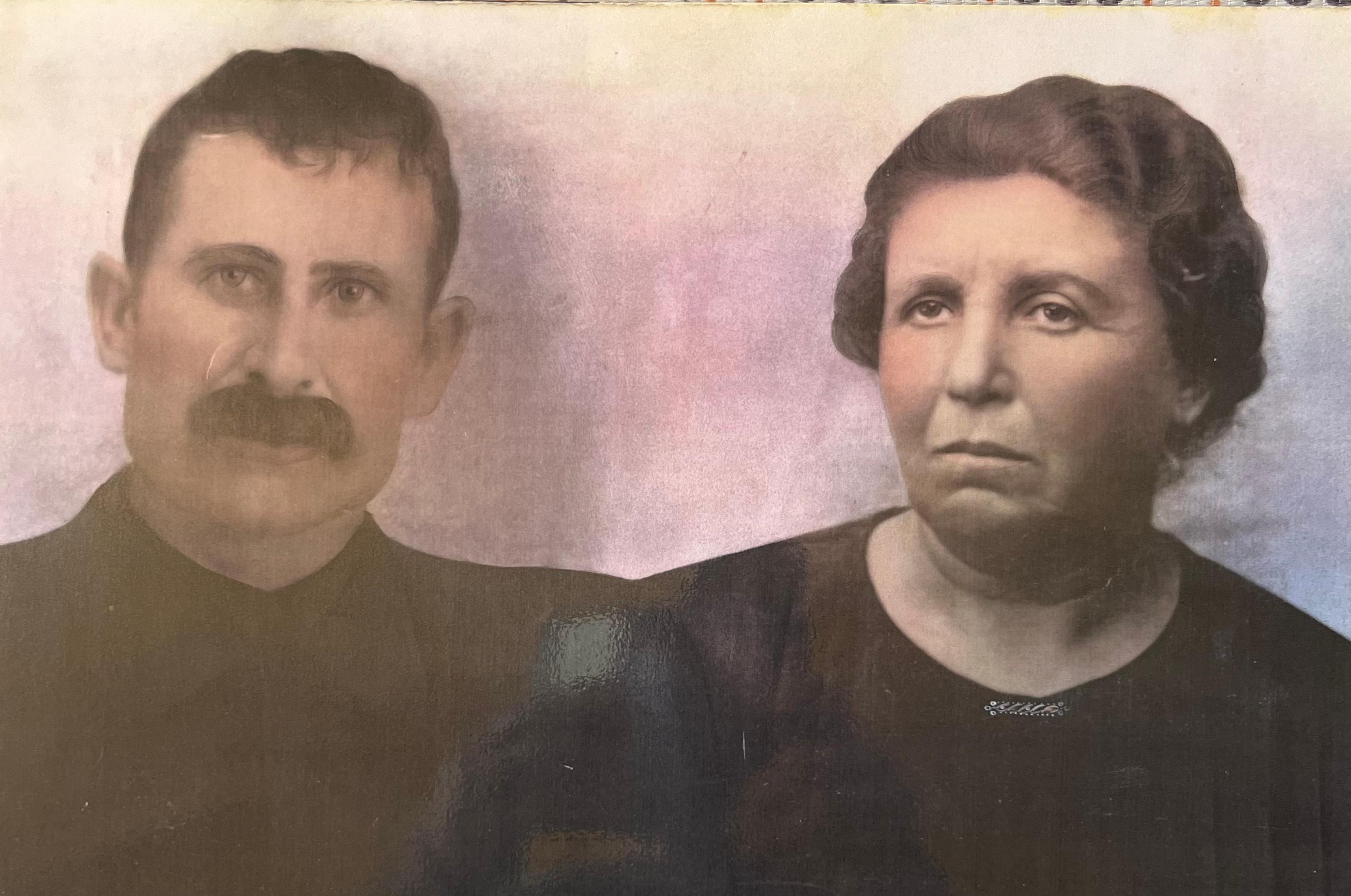 Francesco Camarda and Concetta Lipari