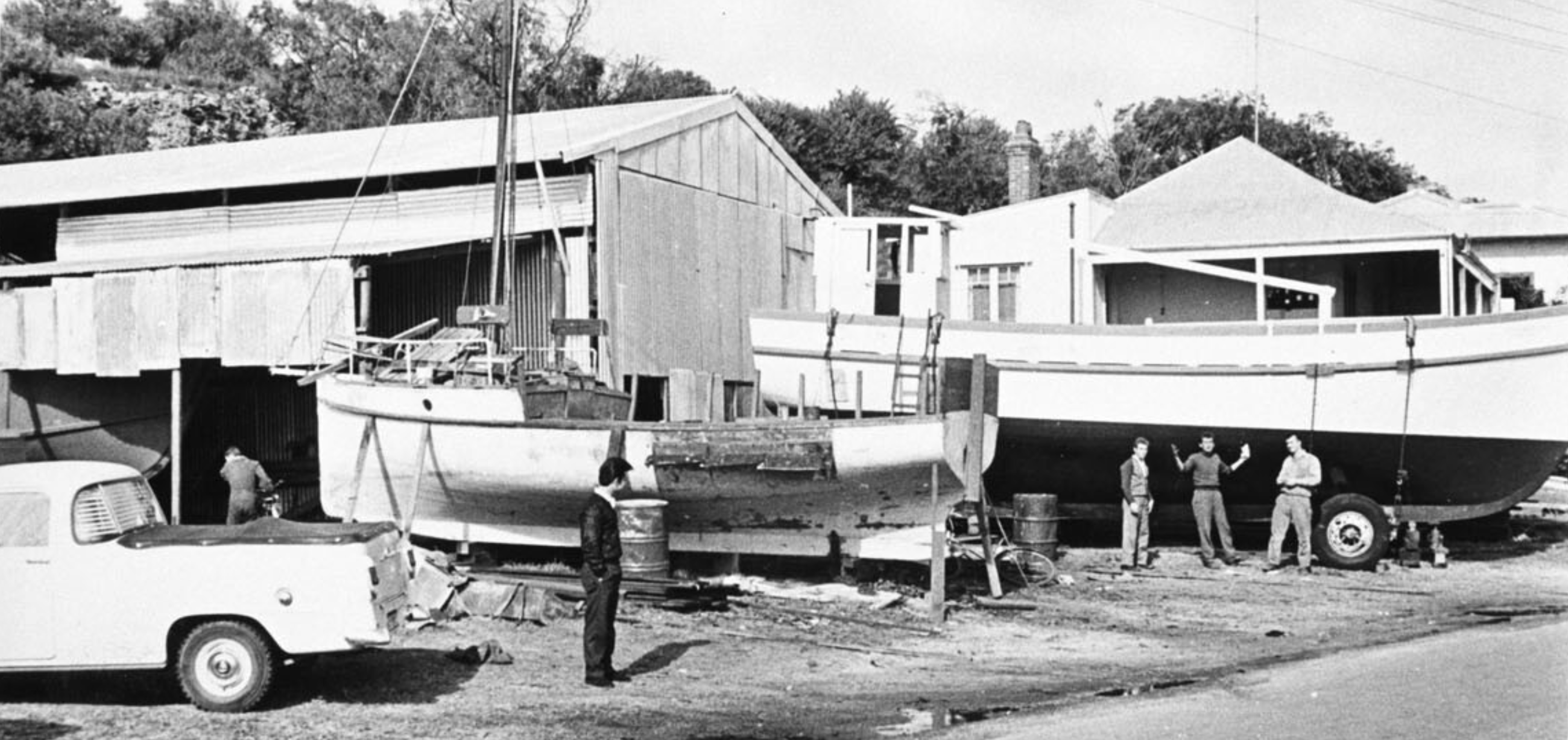 Tonnarella 1959 Shipyard