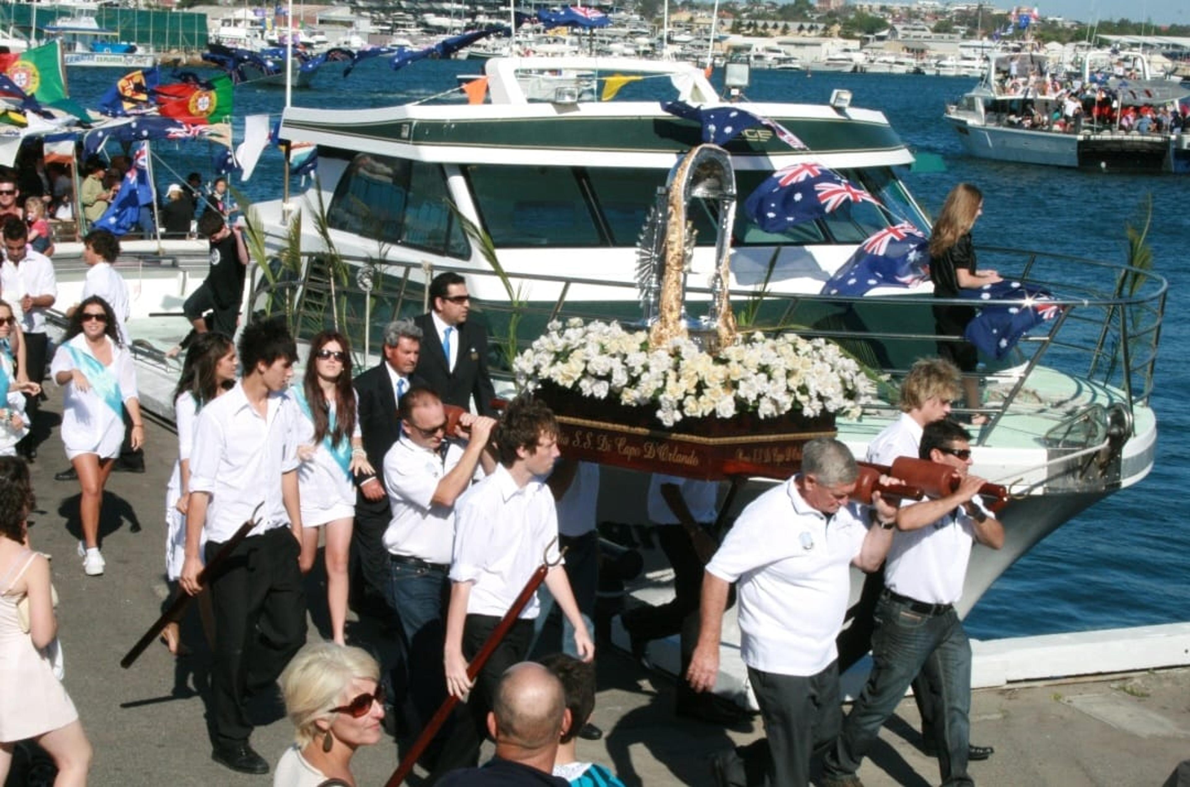 De Ceglie Family at the Blessing of the Fleet