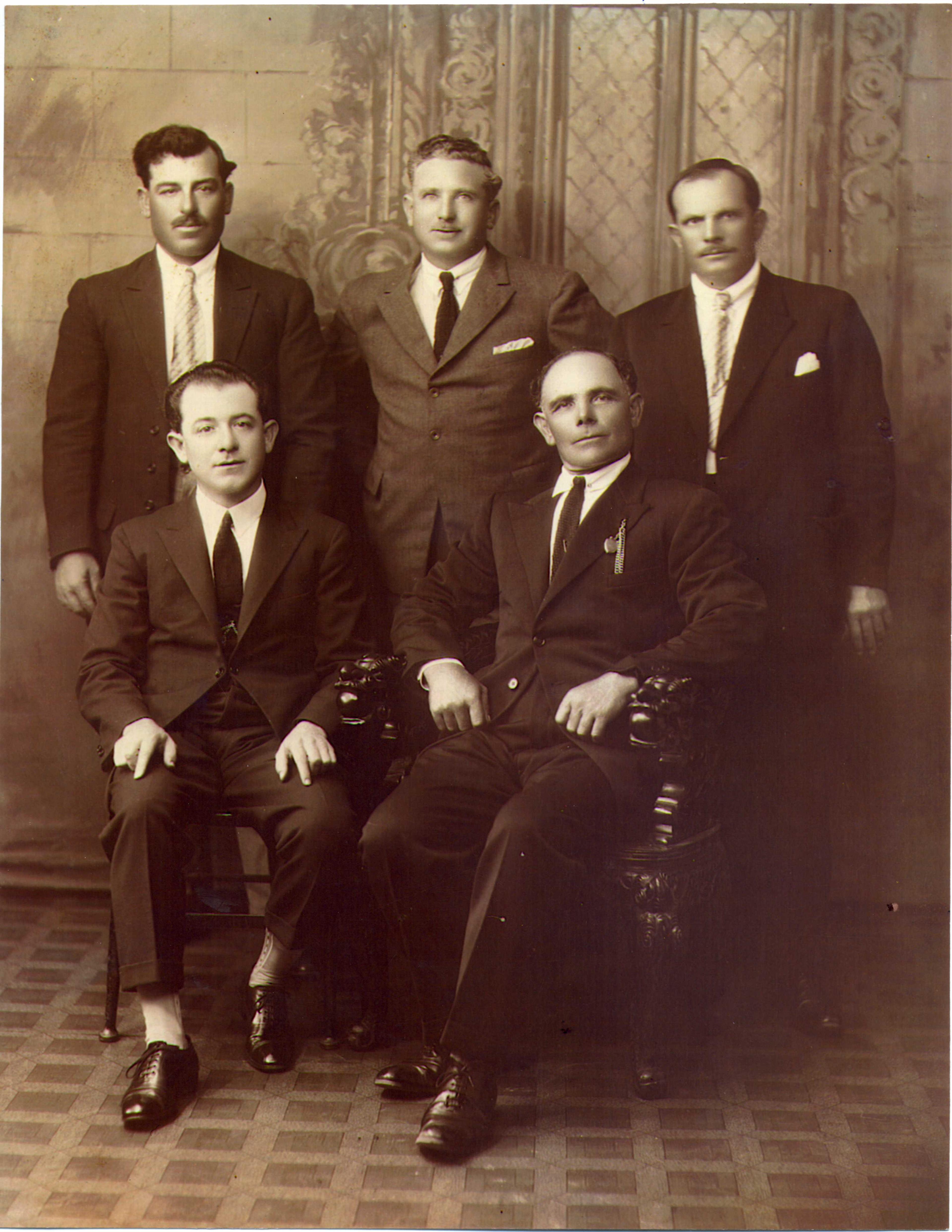 Giacomo Iannello and Others circa 1929