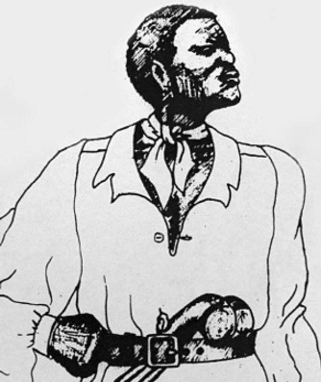 Historic illustration of Black Jack Anderson